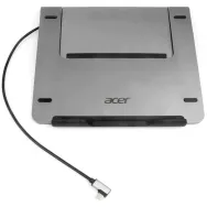 Podstawka pod laptopa Acer Stand + 5-in-1 Docking - 1 x HDMI/1 x USB-C/3 x USB-A/Kolor srebrny - HP.DSCAB.012 | Sklep ITnes.pl -