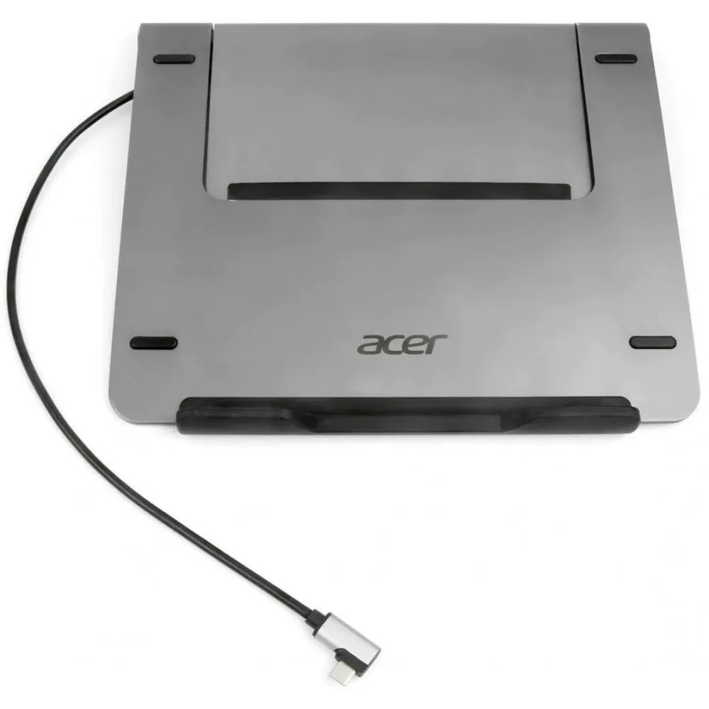 Podstawka pod laptopa Acer Stand + 5-in-1 Docking - 1 x HDMI/1 x USB-C/3 x USB-A/Kolor srebrny - HP.DSCAB.012 | Sklep ITnes.pl -