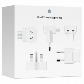 Ładowarka sieciowa Apple World Travel Adapter Kit MD837ZM/A - Biała