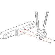Poly Studio X52 VESA Mount 875L9AA