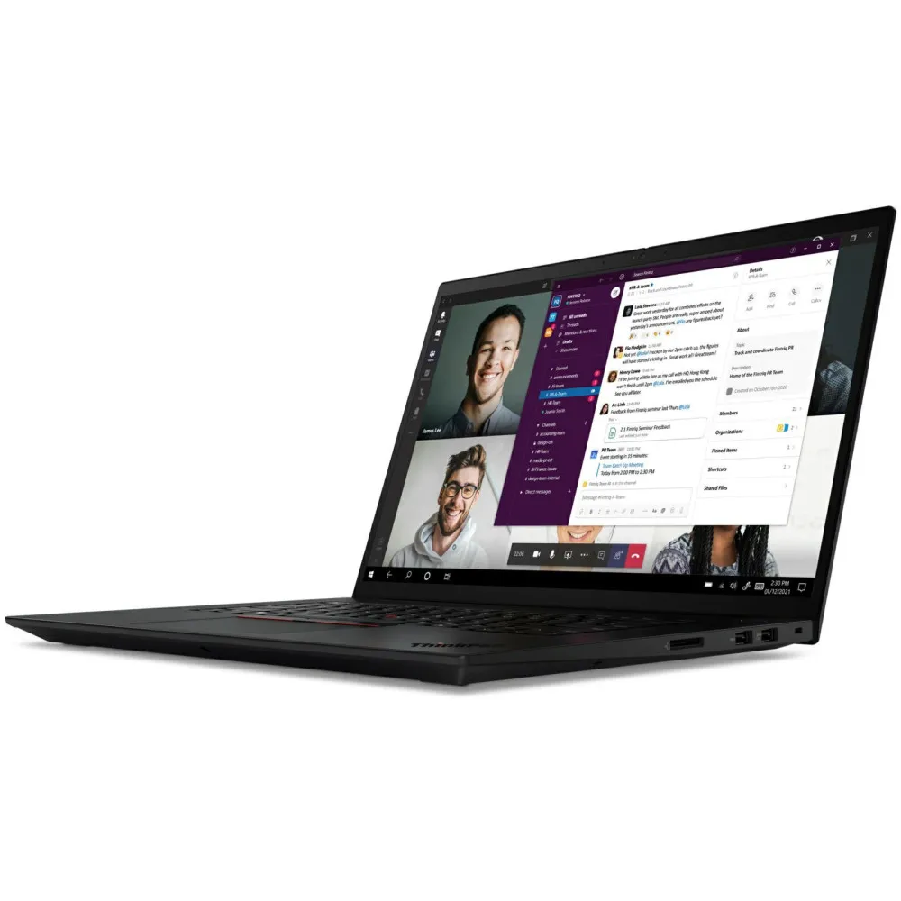 Laptop Lenovo ThinkPad X1 Extreme Gen 4 20Y5001SPB - i7-11800H/16" WQUXGA IPS HDR/RAM 32GB/512GB/GF RTX 3060/Black Weave/Win 10 Pro/3OS-Pr - zdjęcie