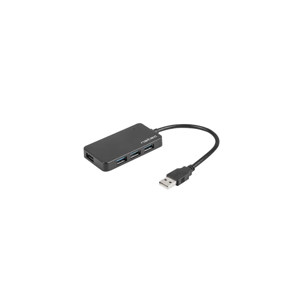 Natec NHU-1342 HUB USB 3.0 NATEC MOTH 4-PORTY CZARNY | Sklep ITnes.pl - IT for BUSINESS