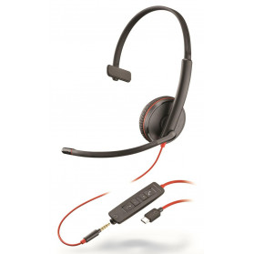 Słuchawki nauszne Plantronics Blackwire 3215 USB-C 209750-22 - zdjęcie poglądowe 1