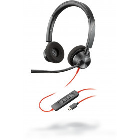 Słuchawki nauszne Plantronics Blackwire 3320 USB-C 214013-01 - zdjęcie poglądowe 1