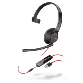 Słuchawki nauszne Plantronics Blackwire 5210 207577-03 - Czarne