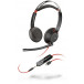 Słuchawki nauszne Plantronics Blackwire 5220 USB-C 207586-201 - Czarne