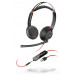 Słuchawki nauszne Plantronics Blackwire 5220 USB-A 207576-01 - Czarne