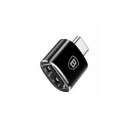 Adapter Baseus Mini USB OTG z USB-C na USB-A CATOTG-01, USB 2.0, 2,4A, Czarny | Sklep ITnes.pl, IT for BUSINESS