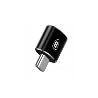 Adapter Baseus Mini USB OTG z USB-C na USB-A CATOTG-01, USB 2.0, 2,4A, Czarny | Sklep ITnes.pl, IT for BUSINESS