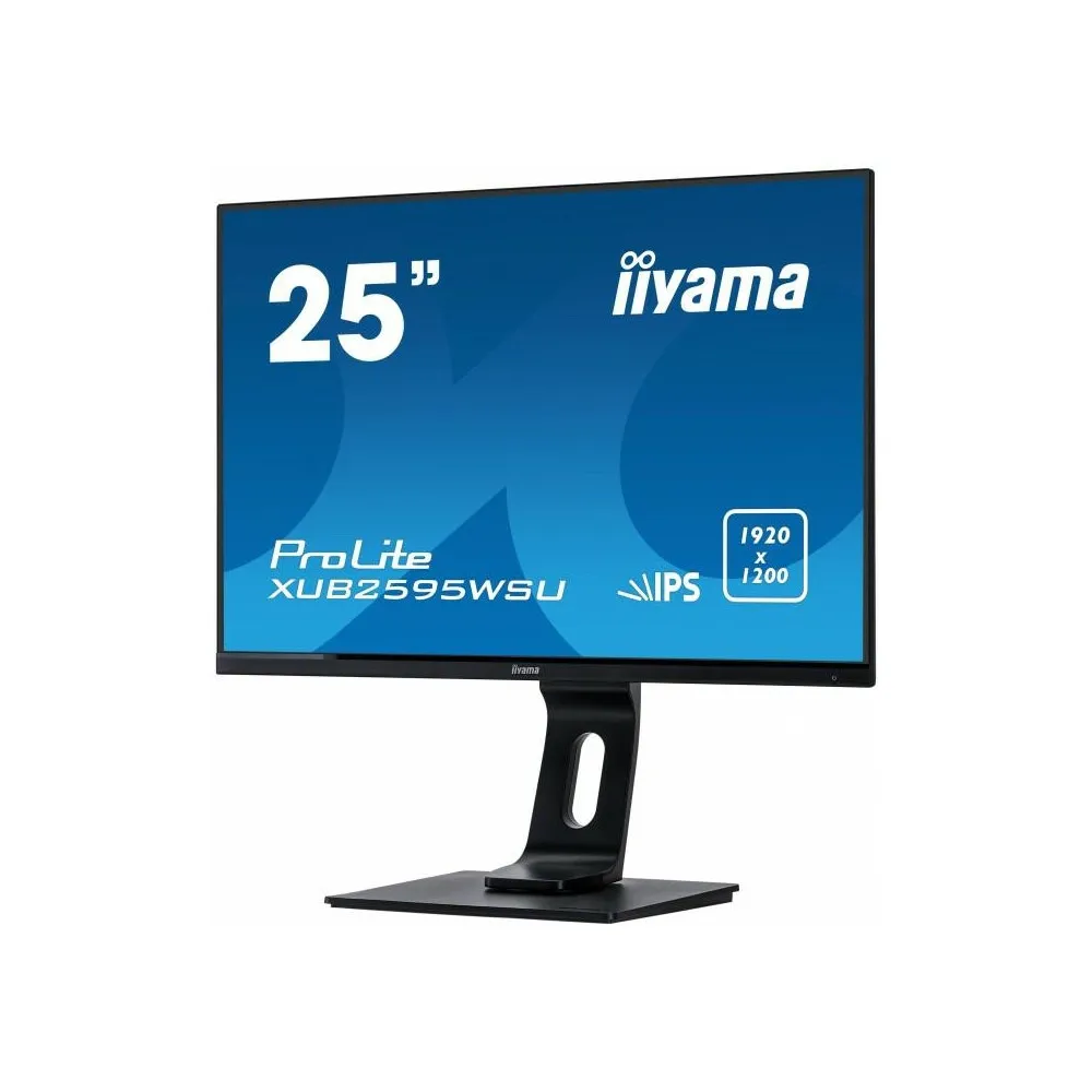 Zdjęcie produktu Monitor iiyama XUB2595WSU-B1 - 25"/1920x1200 (WUXGA)/75Hz/16:10/IPS/FreeSync/4 ms/pivot/Czarny