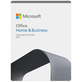 Oprogramowanie biurowe Microsoft Office 2021 Home & Business BOX PL P8 Win, Mac - T5D-03539 - zdjęcie 1