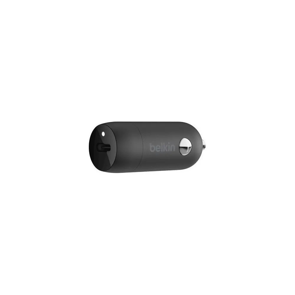 Ładowarka samochodowa Belkin Single 20W PD CCA003BTBK - Czarna | Sklep ITnes.pl - IT for BUSINESS