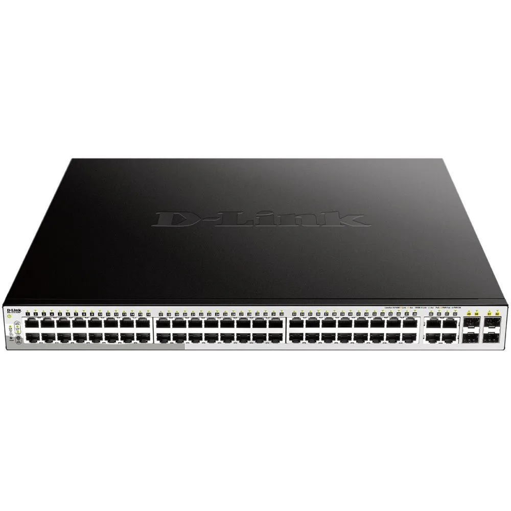 Switch zarządzalny D-Link DGS-1210-52/E, 48x 100|1000Mbps RJ45, 4x 1Gbps SFP | Sklep ITnes.pl, IT for BUSINESS