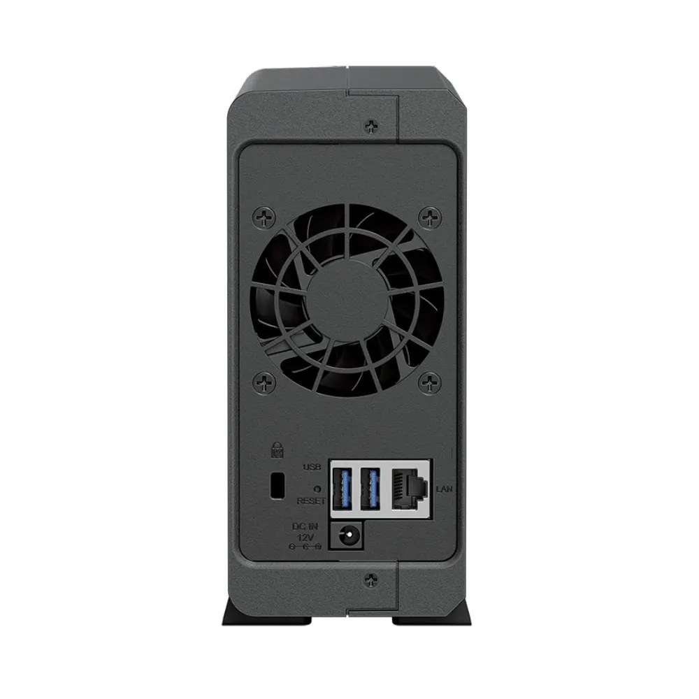 Serwer NAS Synology DiskStation DS124 - Tower/Realtek RTD1619B/1 GB RAM/1 wnęka/2 lata Carry-in