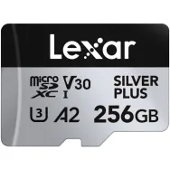 Karta pamięci Lexar microSDXC 256 GB Professional SILVER PLUS LMSSIPL256G-BNANG - 205|150MB|s, UHS-I, C10, A2, V30, U3