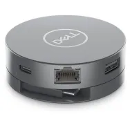 Replikator portów Dell USB-C Mobile Adapter DA305 470-AFKL, 2 x USB-A 3.2, 1 x USB-C 3.1, 1 x USB-C, 1 x RJ45, 1 x HDMI, 1 x DP 