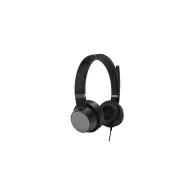 Słuchawki nauszne Lenovo Go Wired ANC Headset 4XD1C99223 - Kolor grafitowy, Czarne | Sklep ITnes.pl - IT for BUSINESS