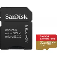 Karta Pamięci SanDisk microSDHC 32GB SDSQXBG-032G-GN6MA - Kolor złoty, Czerwony | Sklep ITnes.pl - IT for BUSINESS