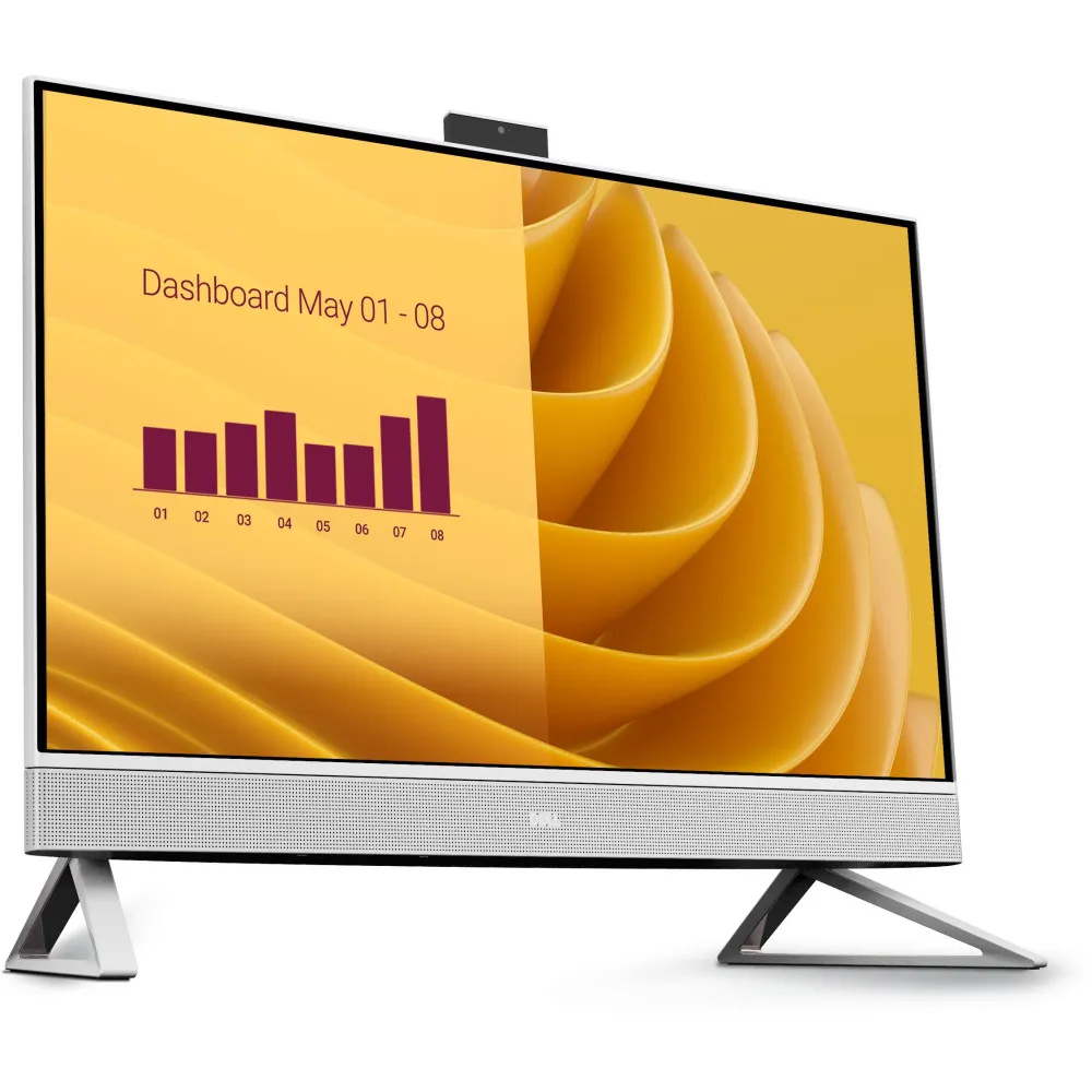 Zdjęcie produktu Komputer All-in-One Dell 27 EC27250 EC27250_RPLU-R_004 - i5-1334U/27" FHD IPS/RAM 16GB/512GB/Pearl White/WiFi/Win 11 Pro/3OS ProSupport NBD