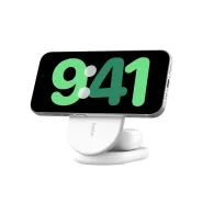 Ładowarka indukcyjna Belkin BoostCharge 2-in-1 Magnetic Foldable Wireless Charger with Qi2 15W WIZ028VFWH - Biała