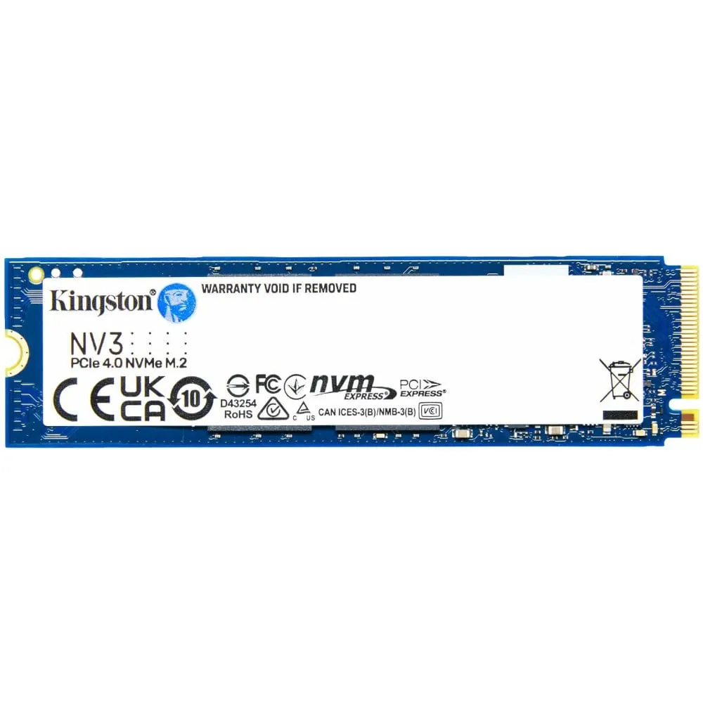 Dysk SSD 1TB Kingston NV3 SNV3S/1000G, 2280, PCIe 4.0, NVMe, 6000-4000MBps | Sklep ITnes.pl, IT for BUSINESS