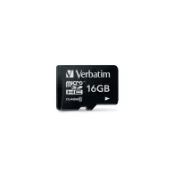 Karta pamięci Verbatim Prem300x MicroSDHC 16GB 44010, Class 10, Czarna | Sklep ITnes.pl, IT for BUSINESS