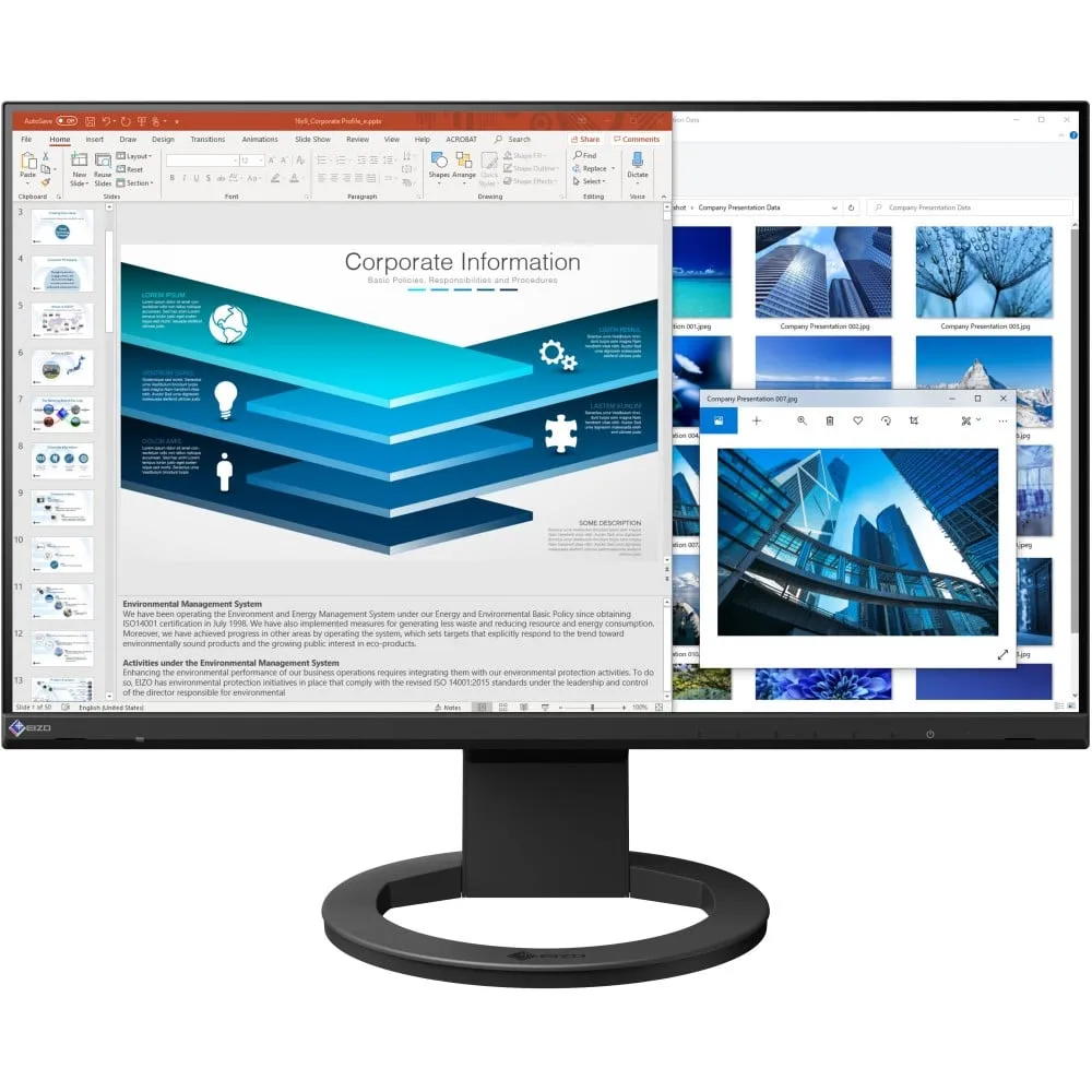 Monitor EIZO FlexScan EV2480-BK - zdjęcie poglądowe 8