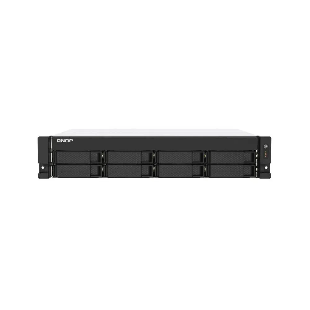 Serwer NAS QNAP Rack TS-873AU-RP-7W, Rack (2U), Ryzen V1500B, 8GB RAM, 18TB, 8 wnęk, hot-swap, 3 lata Carry-in | Sklep ITnes.pl, IT for BUSINESS