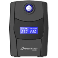 Zasilacz awaryjny UPS PowerWalker VI 600 STL FR, Tower, 600VA|360W, 2 gniazda schuko | Sklep ITnes.pl, IT for BUSINESS