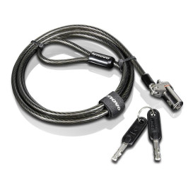 Linka zabezpieczająca Lenovo Kensington MicroSaver DS Security Cable Lock 0B47388 - Kolor srebrny, Czarna