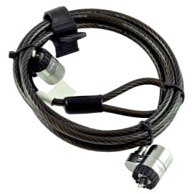 Lenovo 45K1620 Kensington Twin Head Cable Lock from Lenovo