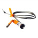 Linka zabezpieczająca Dell Kensington MicroSaver Lock 461-10054 - Kolor srebrny, Pomarańczowa