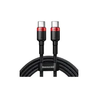 Kabel Baseus Cafule USB-C CATKLF-AL91, PD 100W, USB 2.0, 2 m, Czarny | Sklep ITnes.pl, IT for BUSINESS