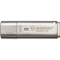 Pendrive Kingston IronKey Locker+ 50 128 GB IKLP50/128GB - Kolor srebrny | Sklep ITnes.pl - IT for BUSINESS
