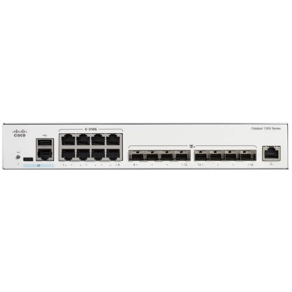 Switch zarządzalny Cisco Catalyst C1300-24XTS, 12x 10GbE RJ45, 12x 10GbE SFP+, 1x 1GbE management port | Sklep ITnes.pl, IT for 