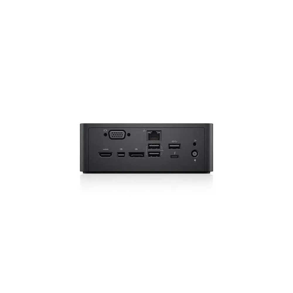 Stacja dokująca Dell Thunderbolt DockTB18DC 240 W 452-BDGO, 1x VGA, 1x Thunderbolt 3, 1x DP, 1x miniDP, 5x USB, 1x HDMI, 1x RJ-4