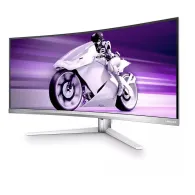 Monitor Philips 34M2C8600/00, 34", 3440x1440 (UWQHD), 100Hz, 21:9, zakrzywiony, QD OLED, HDR, 0,1 ms, USB-C, Biały | Sklep ITnes