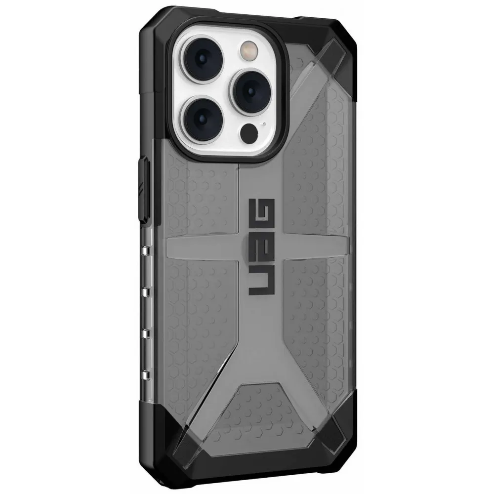 Etui na smartfon UAG Plasma 114066113131 do iPhone 14 Pro, Przezroczyste, Szare, Czarne | Sklep ITnes.pl, IT for BUSINESS