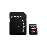 Karta pamięci GoodRAM microSDXC IRDM 256GB UHS-I U + Adapter IR-M3AA-2560R12 - Czarna | Sklep ITnes.pl - IT for BUSINESS