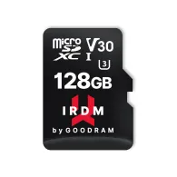 Karta pamięci GoodRAM microSDXC IRDM 256GB UHS-I U + Adapter IR-M3AA-2560R12 - Czarna | Sklep ITnes.pl - IT for BUSINESS
