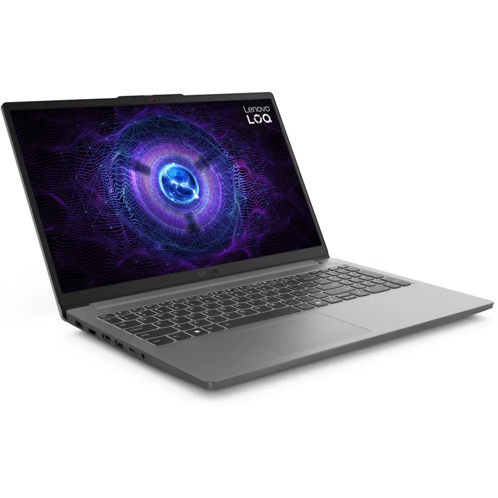 Zdjęcie produktu Laptop Lenovo LOQ 15IAX9E 83LK007APB - i5-12450HX/15,6" FHD IPS/RAM 16GB/SSD 512GB/NVIDIA Geforce RTX 2050/Szary/2 lata Carry-in
