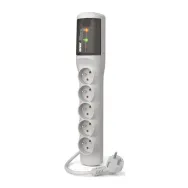 Listwa antyprzepięciowa Acar XP Standard W0227- 5 gniazd/1,5 m/Szara | Sklep ITnes.pl - IT for BUSINESS