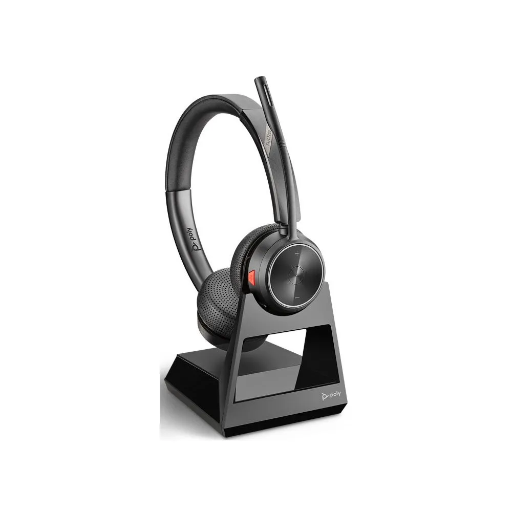 Zestaw słuchawkowy Poly Savi 7220 Office DECT Headset 213020-02 - Czarny | Sklep ITnes.pl - IT for BUSINESS