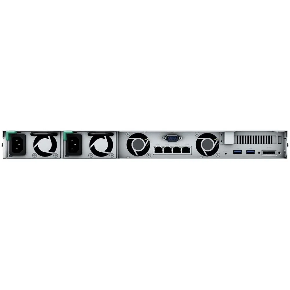 Serwer NAS Synology Rack Plus RS822RP+ - Rack (1U)/AMD Ryzen V1500B/2 GB RAM/4 wnęki/hot-swap/3 lata Carry-in - zdjęcie
