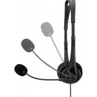 Słuchawki nauszne HP USB G2 Stereo - Czarne - 428K6AA | Sklep ITnes.pl - IT for BUSINESS