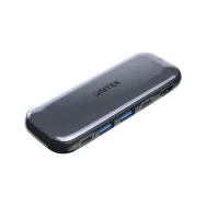 Stacja dokująca Unitek Storage USB-C M.2 HDMI 2.0 PD 100W D1046A, Kolor grafitowy | Sklep ITnes.pl, IT for BUSINESS