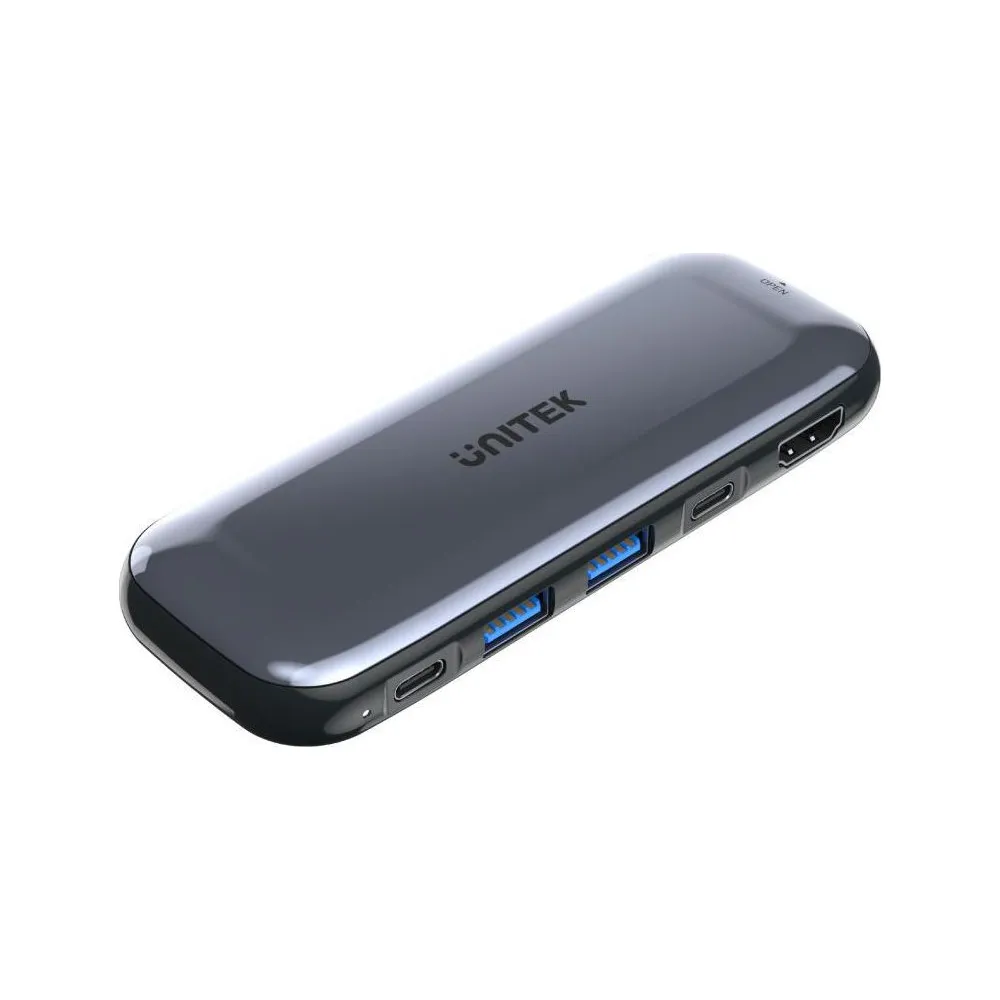 Stacja dokująca Unitek Storage USB-C M.2 HDMI 2.0 PD 100W D1046A, Kolor grafitowy | Sklep ITnes.pl, IT for BUSINESS