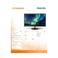 Monitor Philips 327E8QJAB/00, 32", 1920x1080 (FHD), 75Hz, IPS, 4 ms, Czarny | Sklep ITnes.pl, IT for BUSINESS