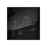 Monitor Lenovo ThinkVision P40w-20 62DDGAT6EU, 39,7", 5120x2160 (UW5K), 75Hz, 21:9, zakrzywiony, IPS, 6,000 ms, kamera, USB-C, C