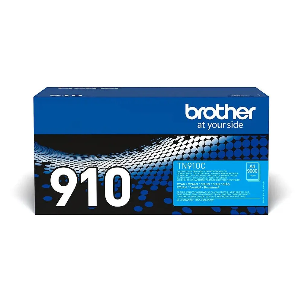 Toner Brother TN910C Cyan - Oryginał, 9000 stron
